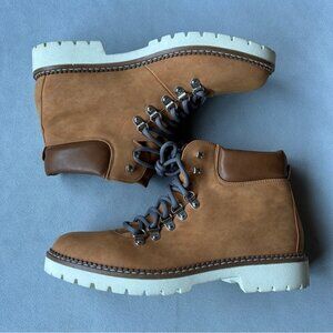 Steve Madden ~ Lace Up Vegan Leather Boots ~ Womens Size 11
